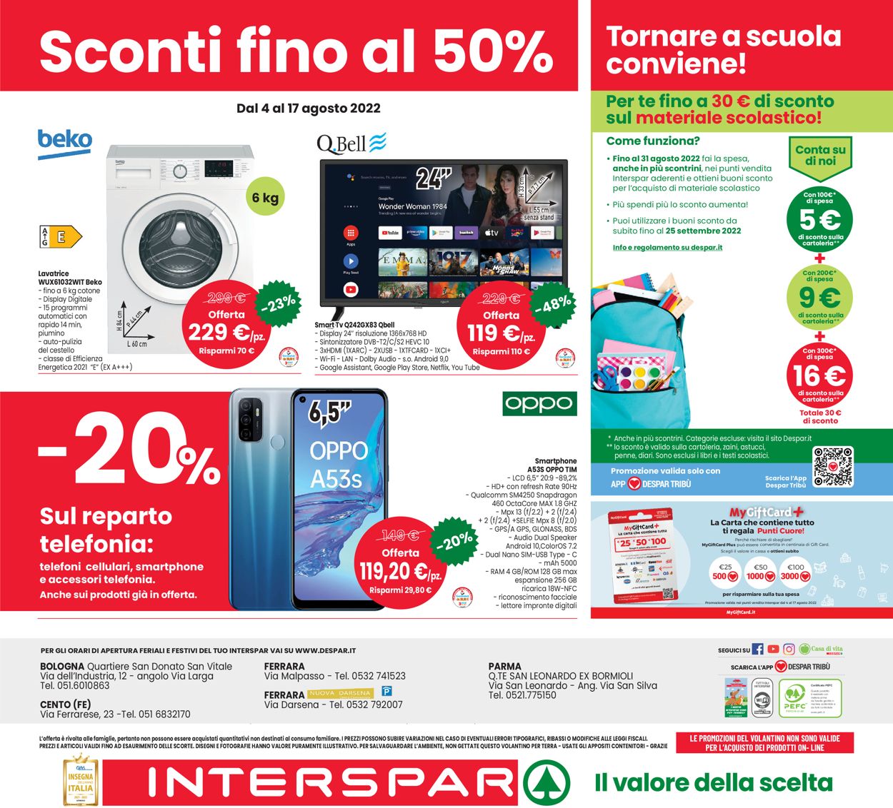 Volantino Interspar - Offerte 04/08-17/08/2022 (Pagina 20)