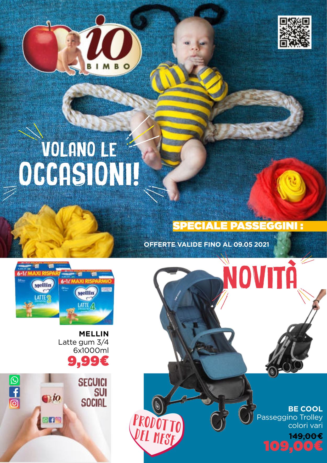 Volantino Io Bimbo - Offerte 23/04-09/05/2021