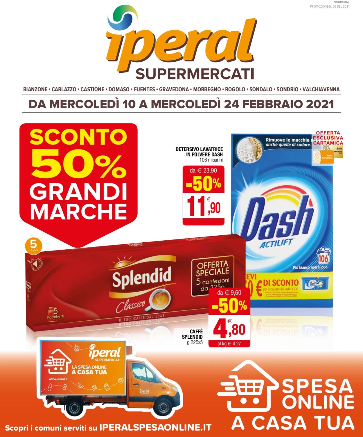 Volantino Iperal Supermercati - Offerte 10/02-24/02/2021