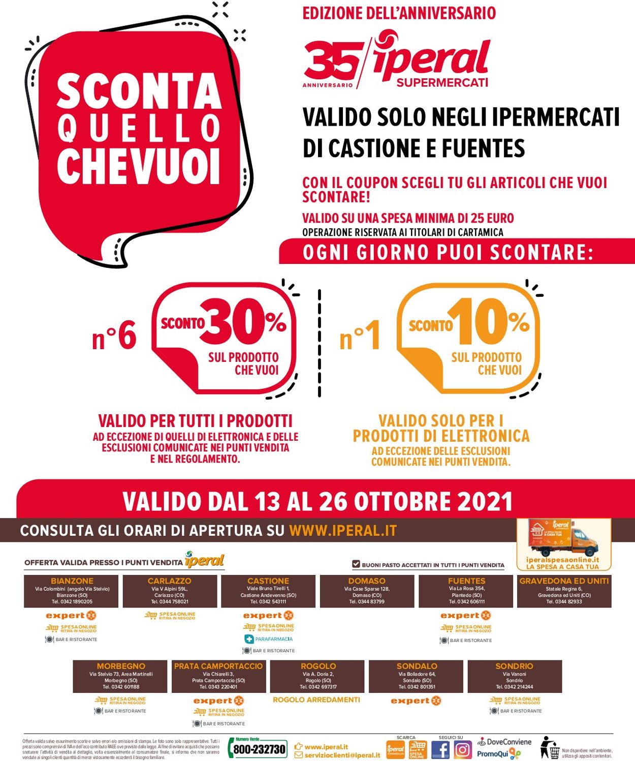 Volantino Iperal - Offerte 13/10-26/10/2021 (Pagina 32)