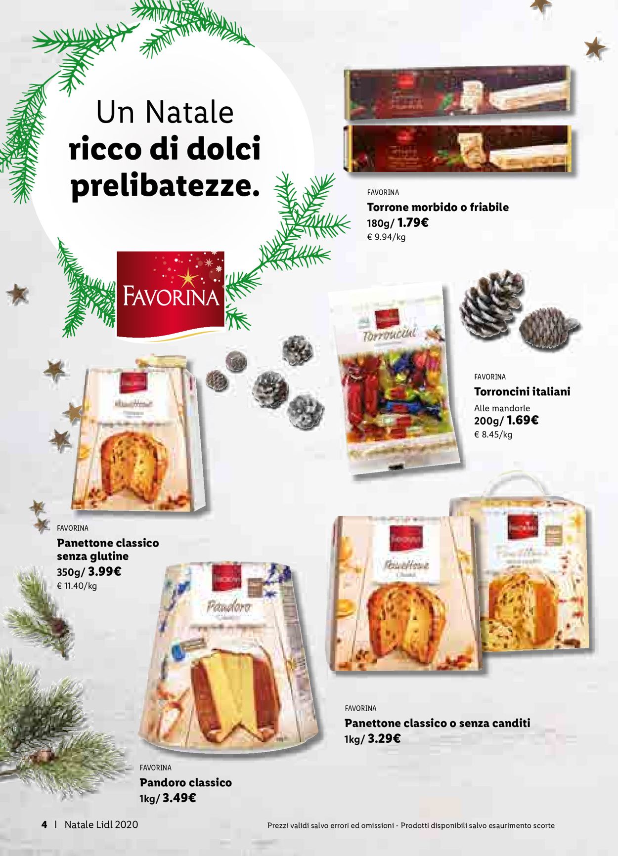 Volantino Il volantino natalizio di Lidl - Offerte 26/10-24/12/2020 (Pagina 4)
