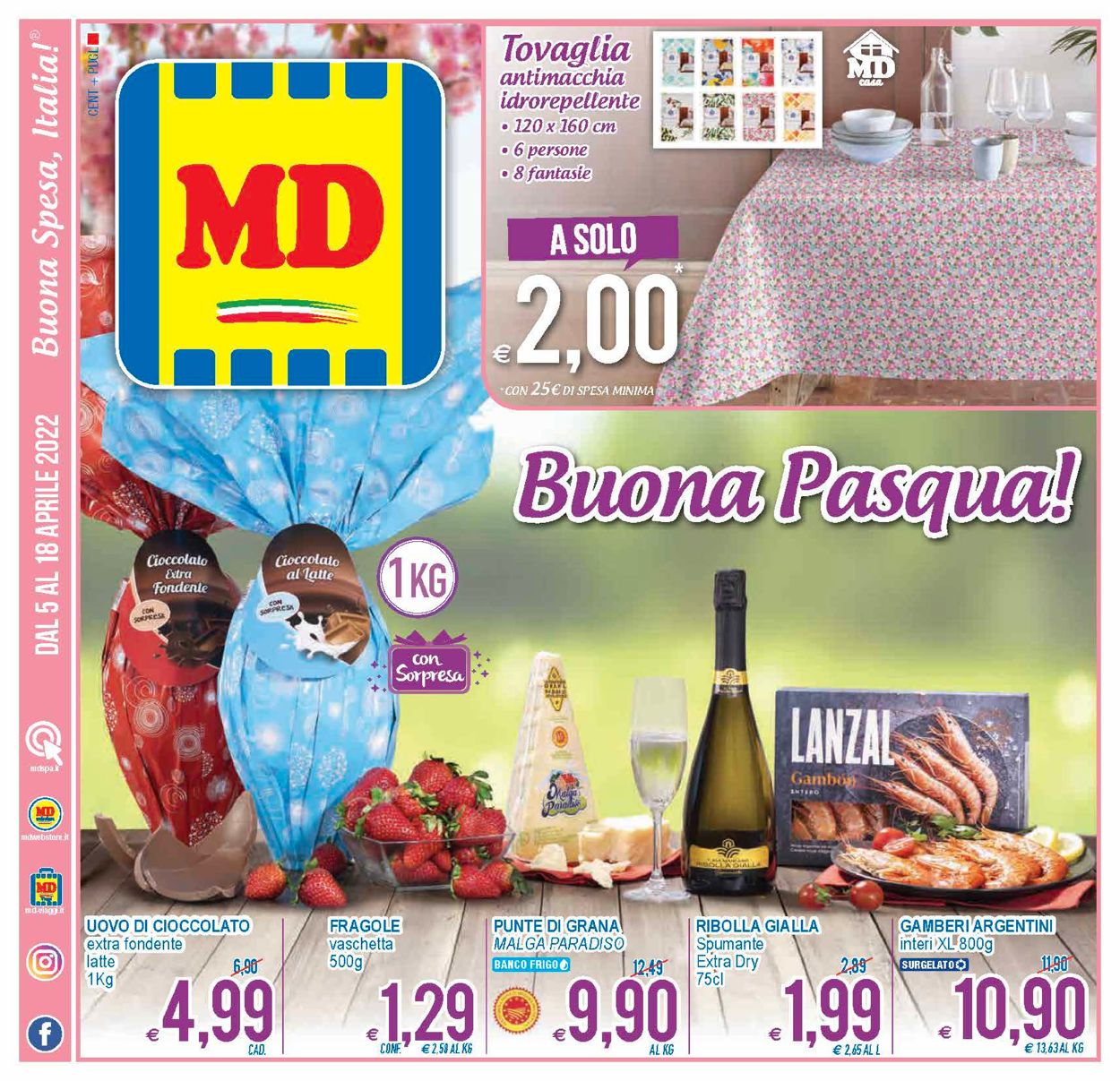Volantino MD Discount - Offerte 05/04-18/04/2022