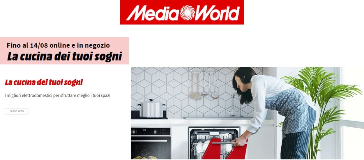 Volantino Media World - Offerte 01/08-14/08/2022