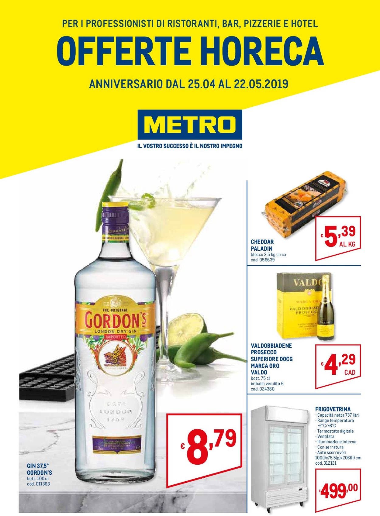 Volantino Metro - Offerte 25/04-22/05/2019