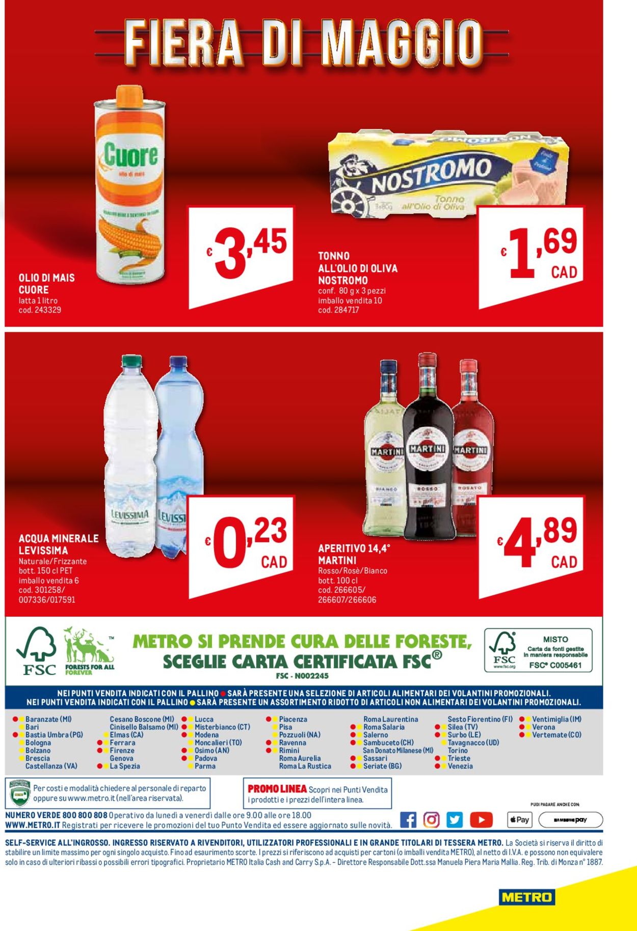 Volantino Metro - Offerte 25/04-08/05/2019 (Pagina 40)