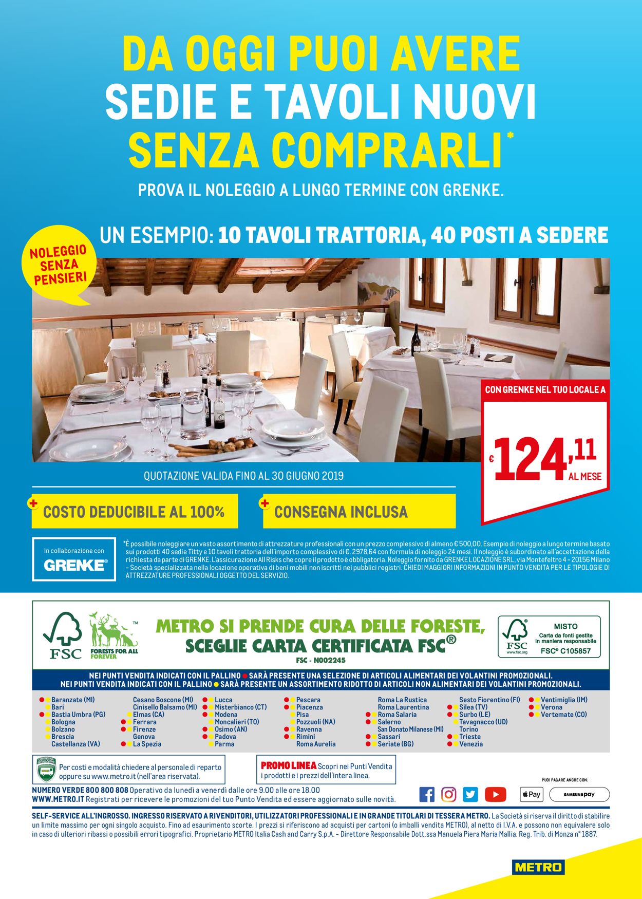 Volantino Metro - Offerte 14/03-31/12/2019 (Pagina 32)