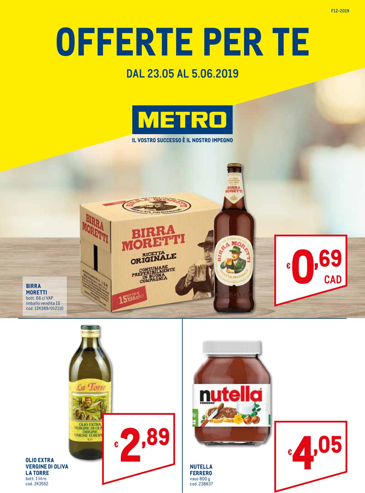 Volantino Metro - Offerte 23/05-05/06/2019