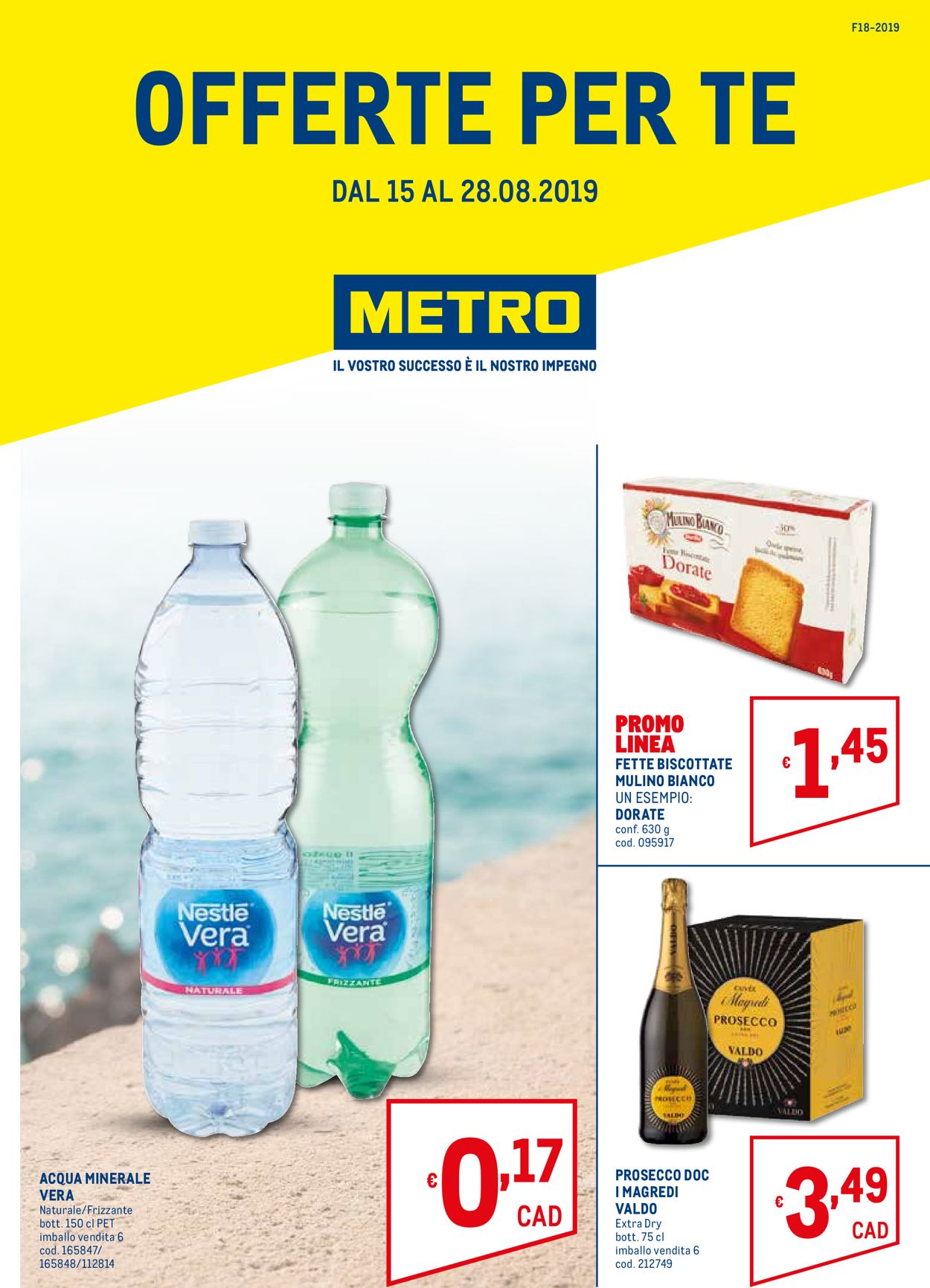 Volantino Metro - Offerte 15/08-28/08/2019