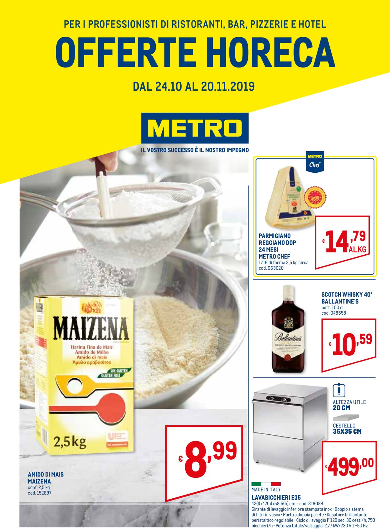 Volantino Metro - Offerte 24/10-20/11/2019