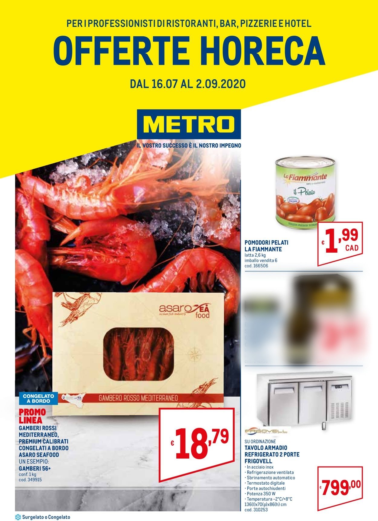 Volantino Metro - Offerte 16/07-02/09/2020