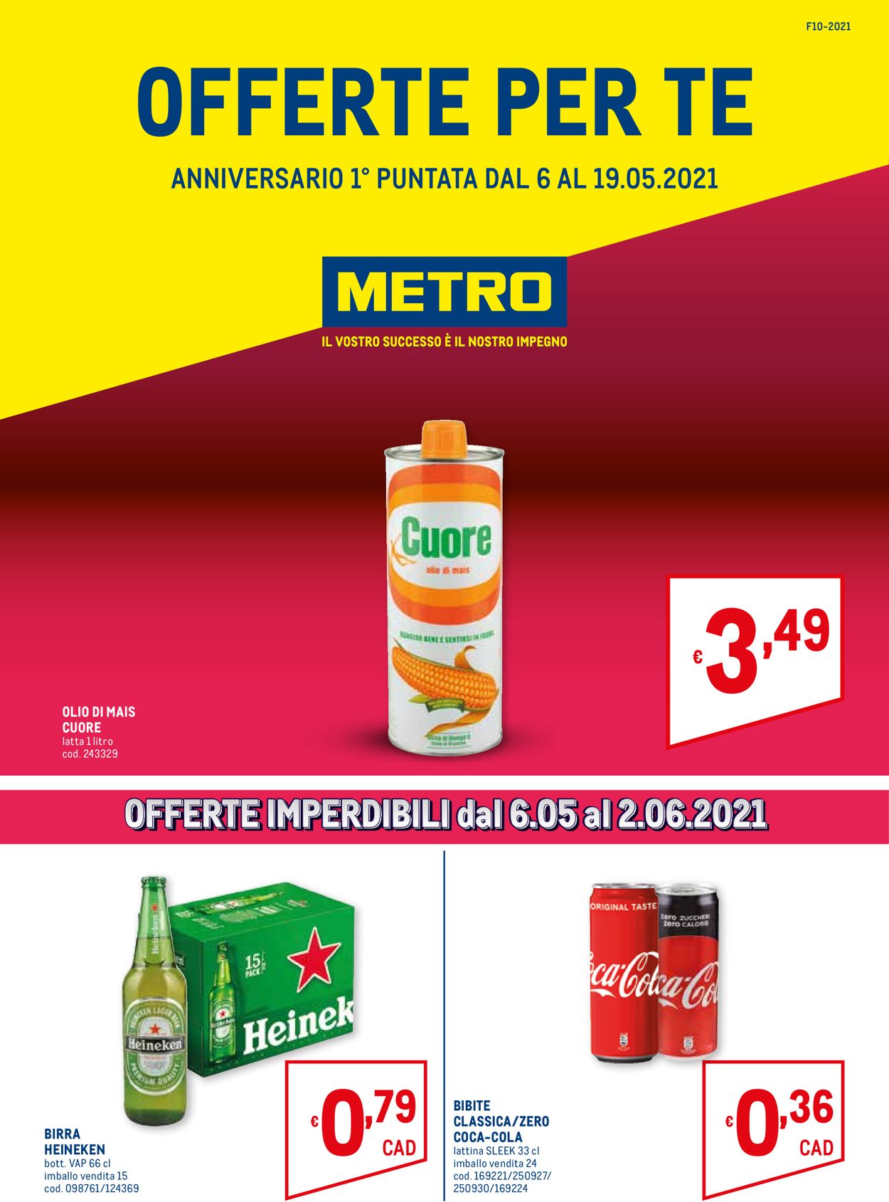 Volantino Metro - Offerte 06/05-19/05/2021