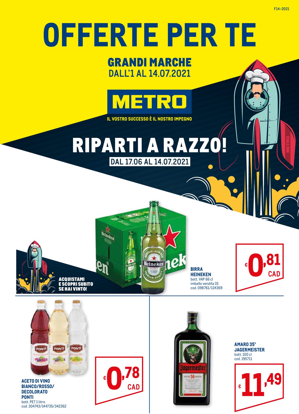 Volantino Metro - Offerte 01/07-14/07/2021