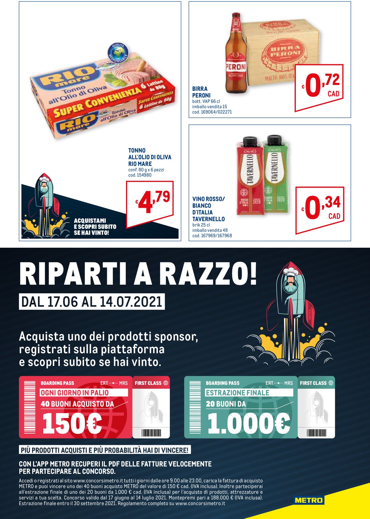Volantino Metro - Offerte 01/07-14/07/2021 (Pagina 40)