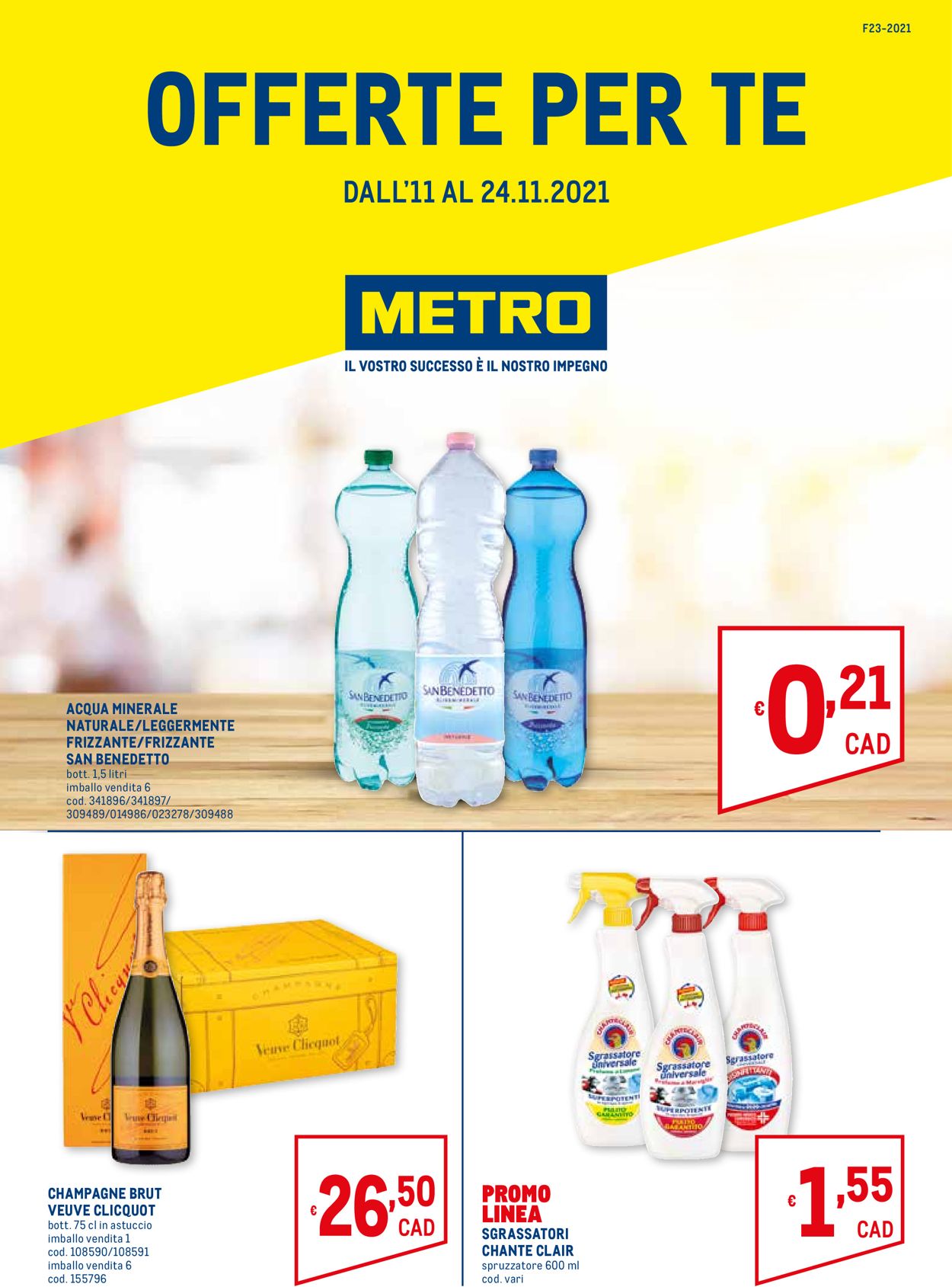 Volantino Metro - Offerte 11/11-24/11/2021