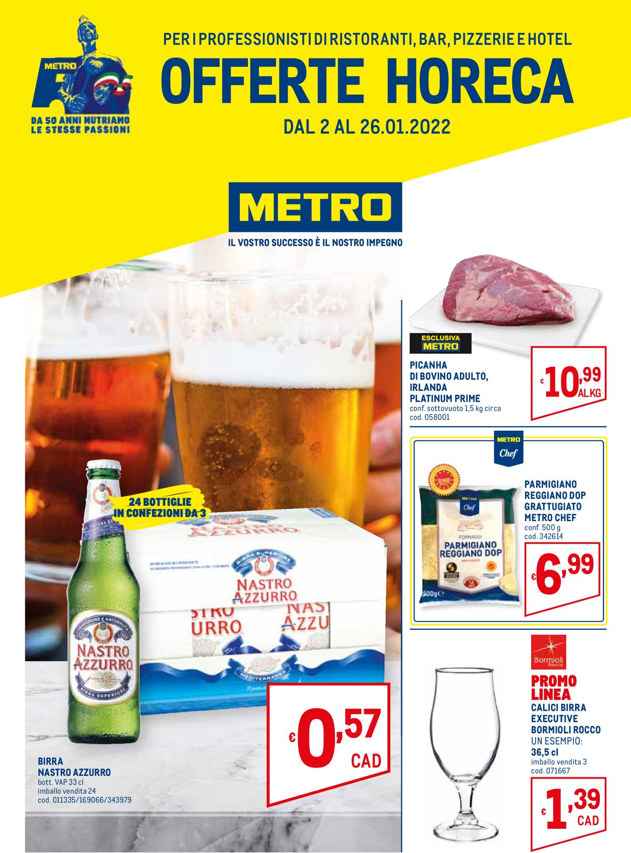 Volantino Metro - Offerte 02/01-26/01/2022