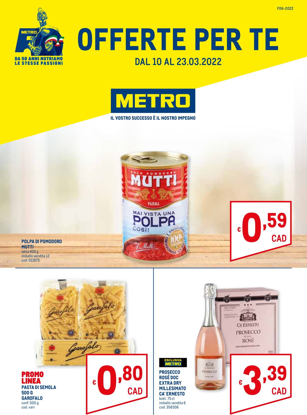 Volantino Metro - Offerte 10/03-23/03/2022