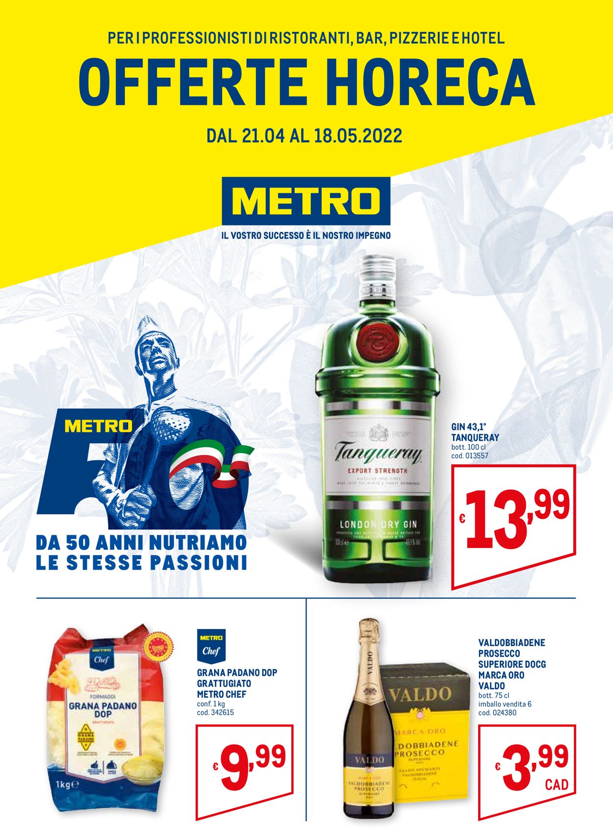 Volantino Metro - Offerte 21/04-18/05/2022