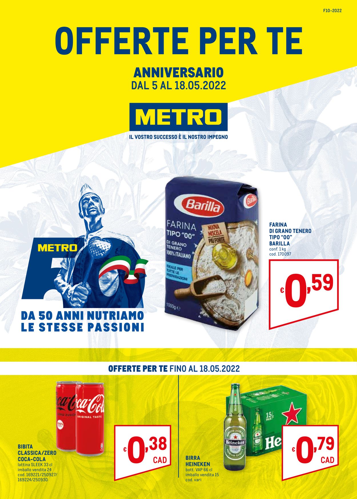 Volantino Metro - Offerte 05/05-18/05/2022