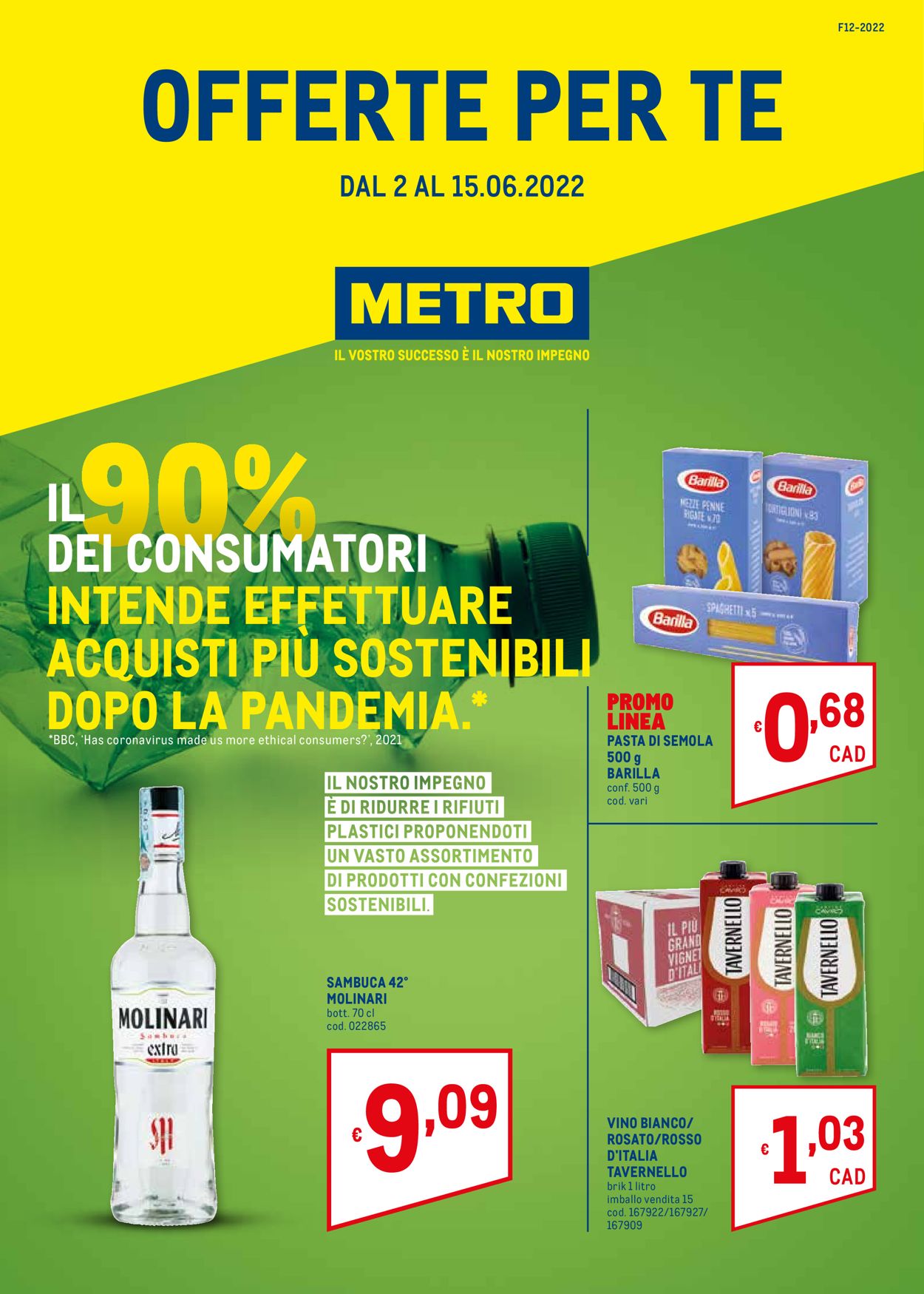 Volantino Metro - Offerte 02/06-15/06/2022