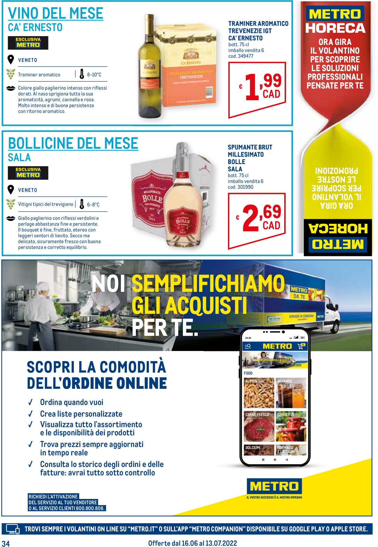 Volantino Metro - Offerte 16/06-13/07/2022 (Pagina 34)