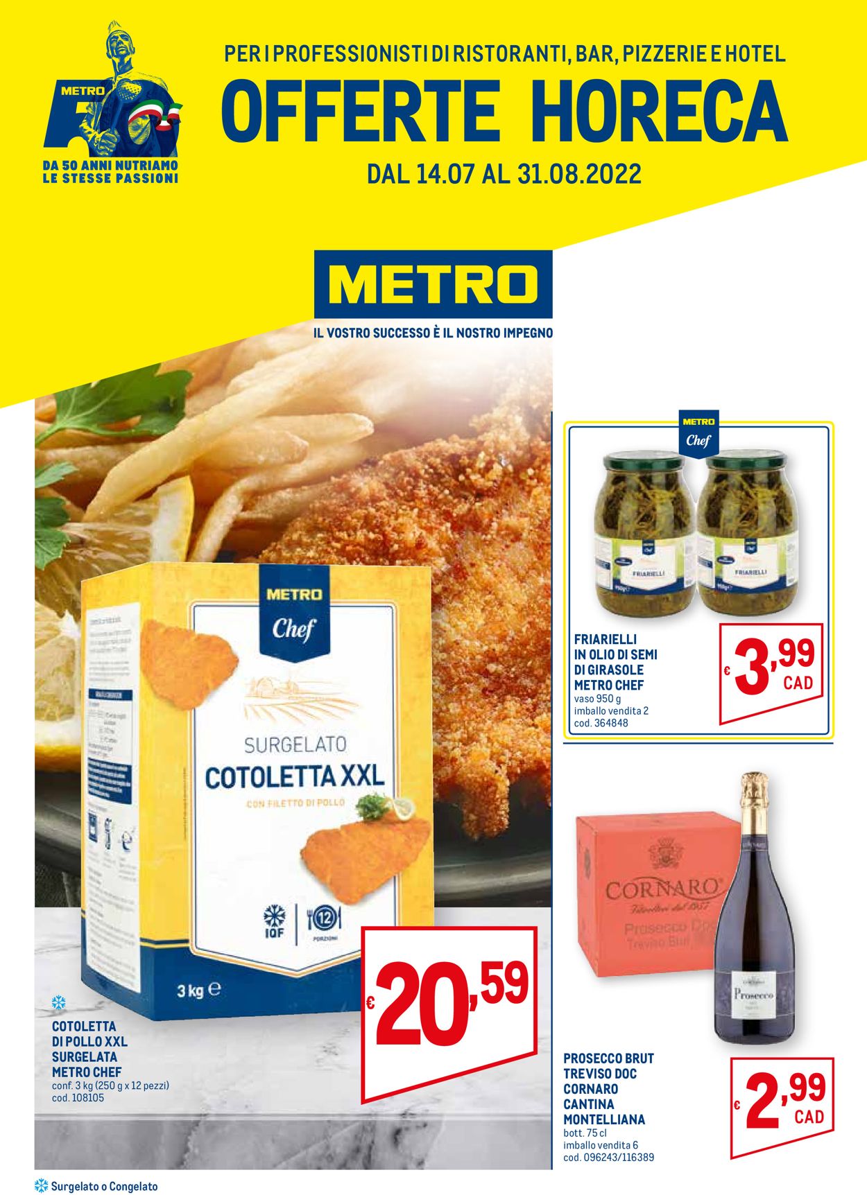 Volantino Metro - Offerte 14/07-31/08/2022