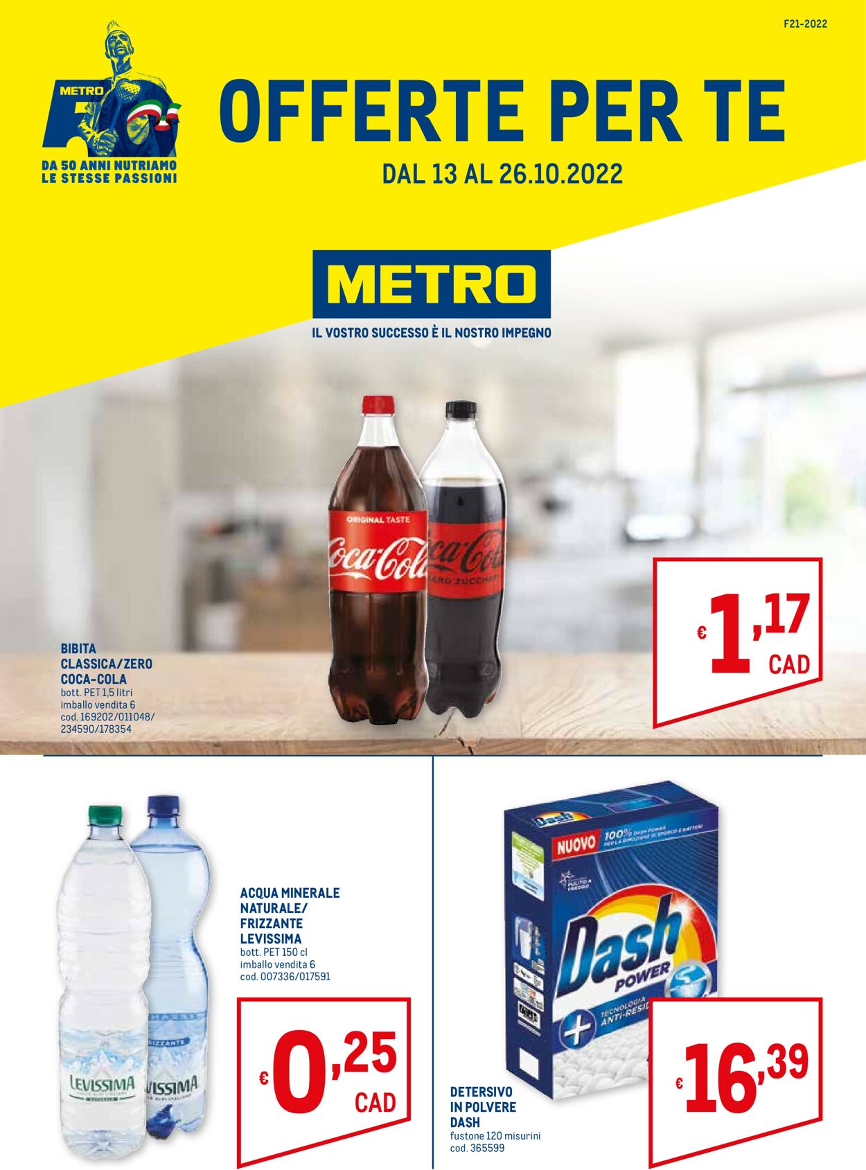 Volantino Metro - Offerte 13/10-26/10/2022