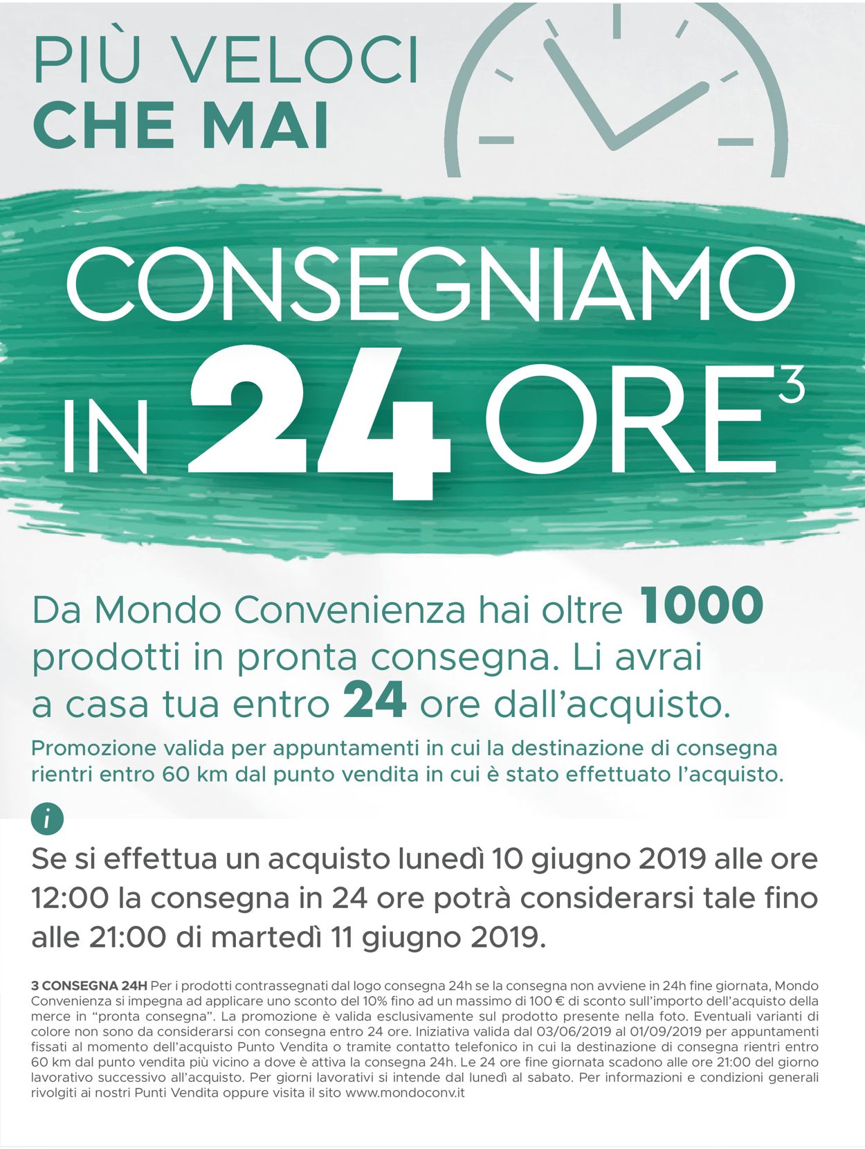 Volantino Mondo Convenienza - Offerte 31/07-01/09/2019 (Pagina 2)