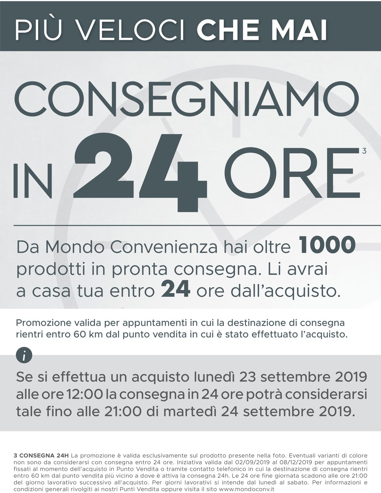 Volantino Mondo Convenienza - Offerte 01/09-08/12/2019 (Pagina 2)