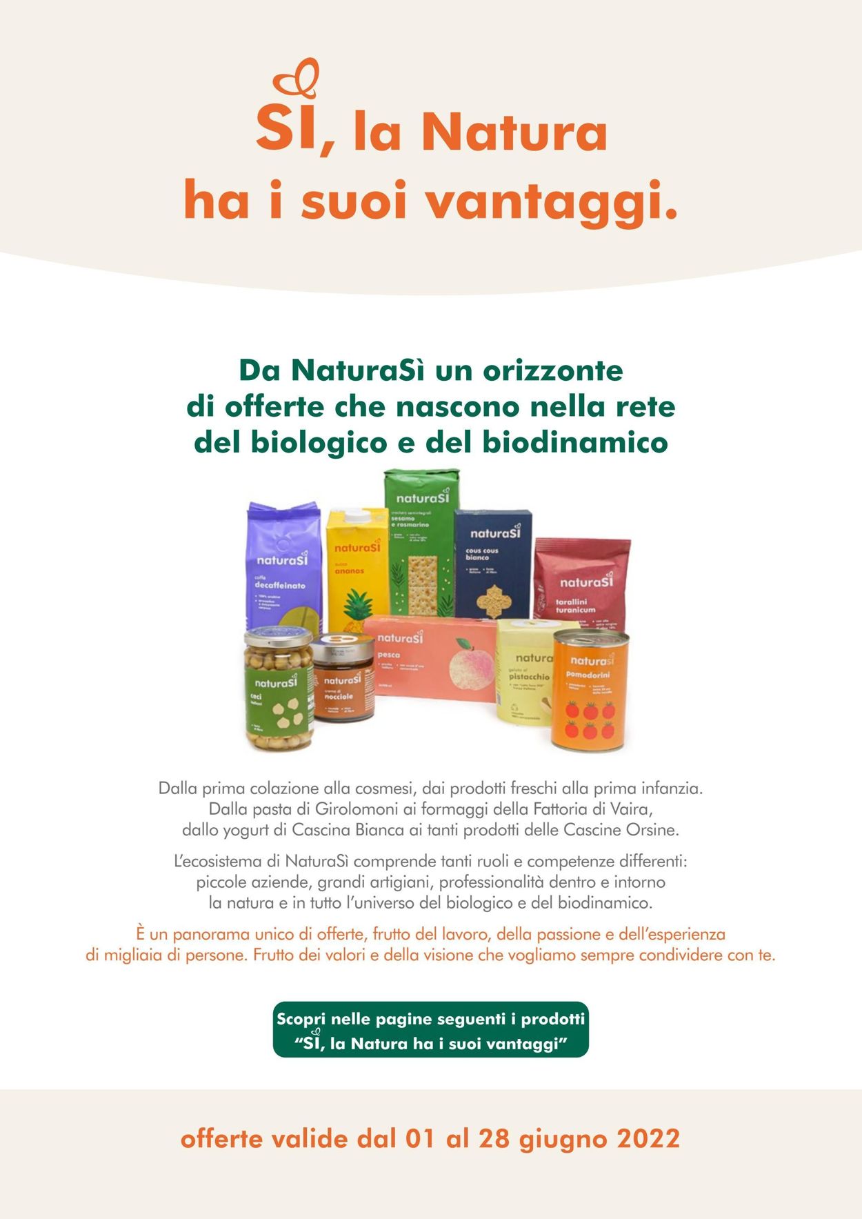 Volantino Natura Sì - Offerte 01/06-28/06/2022 (Pagina 2)
