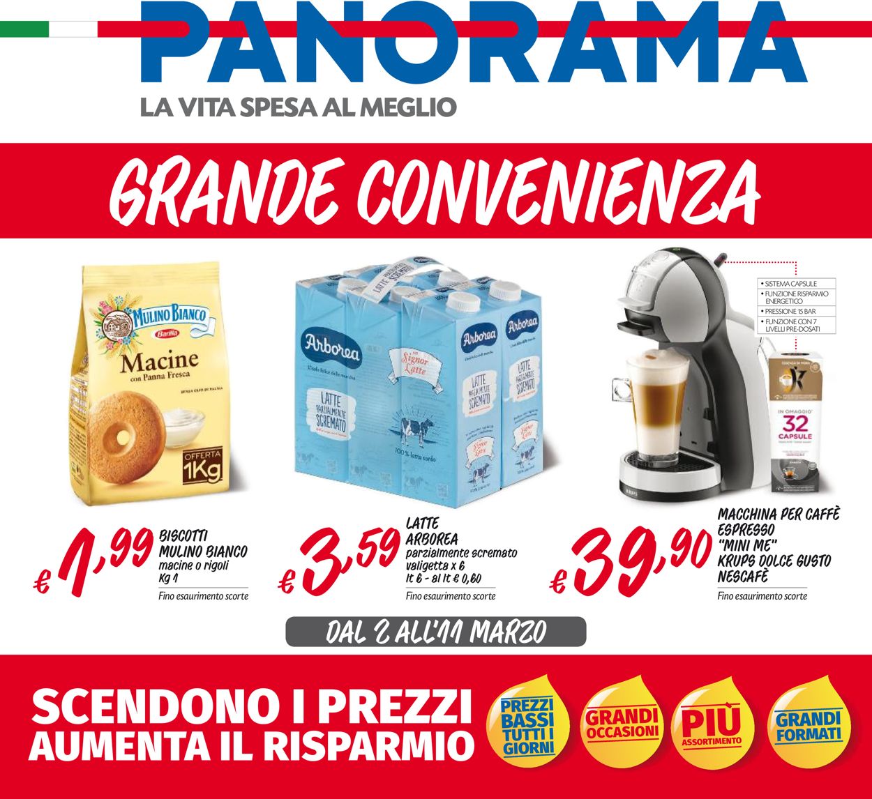 Volantino Pam Panorama - Offerte 02/03-11/03/2020
