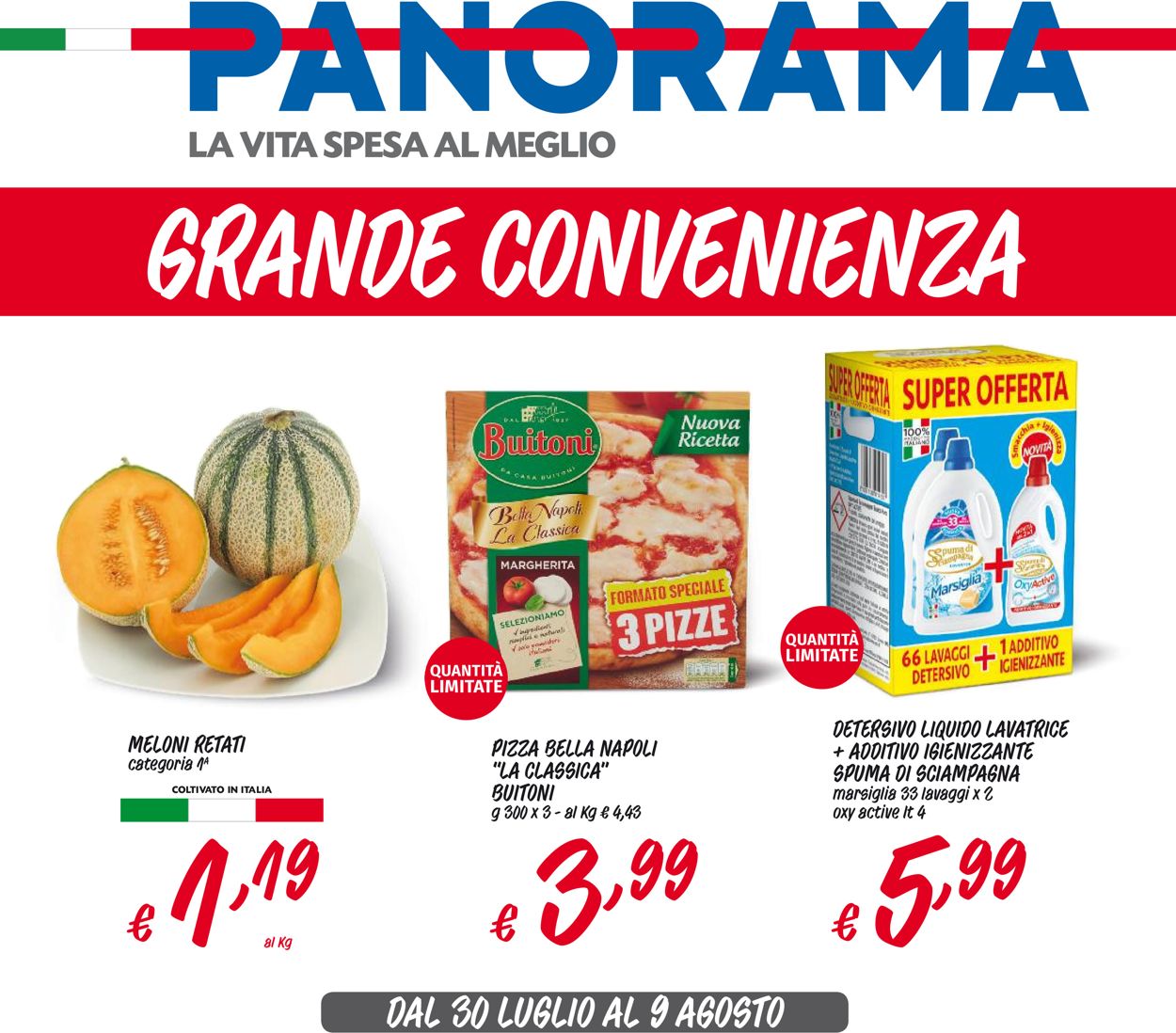 Volantino Pam Panorama - Offerte 30/07-09/08/2020
