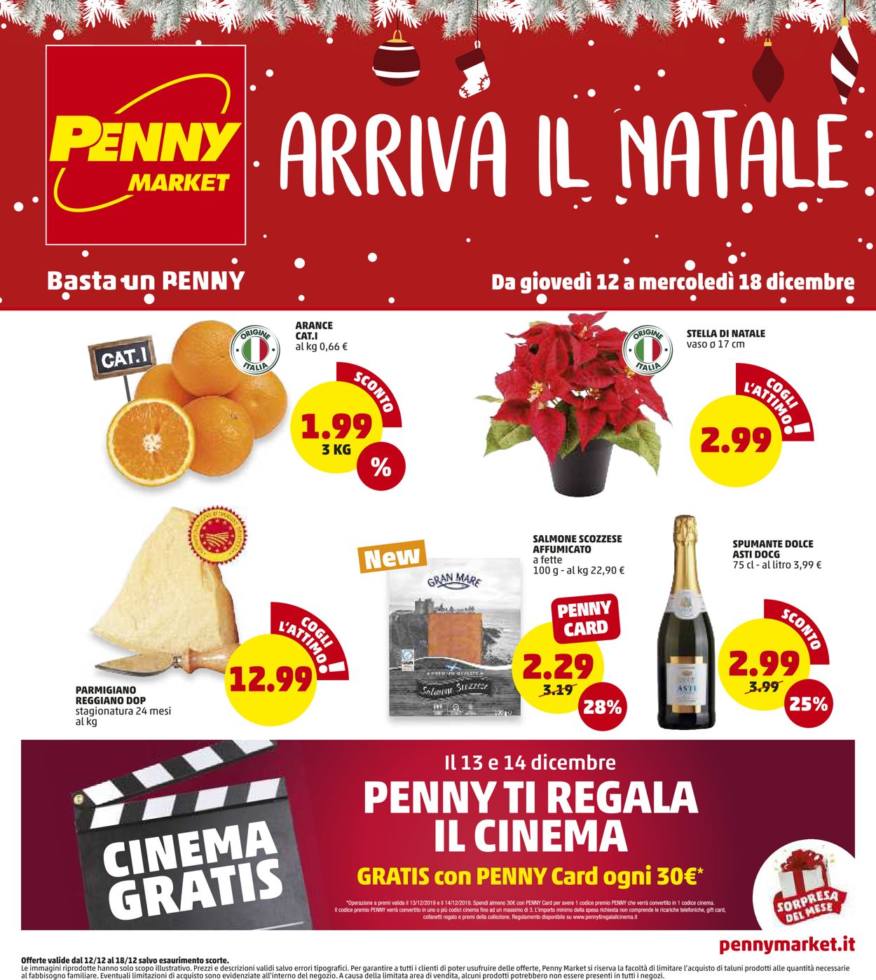 Volantino Il volantino natalizio di Penny Market - Offerte 12/12-18/12/2019