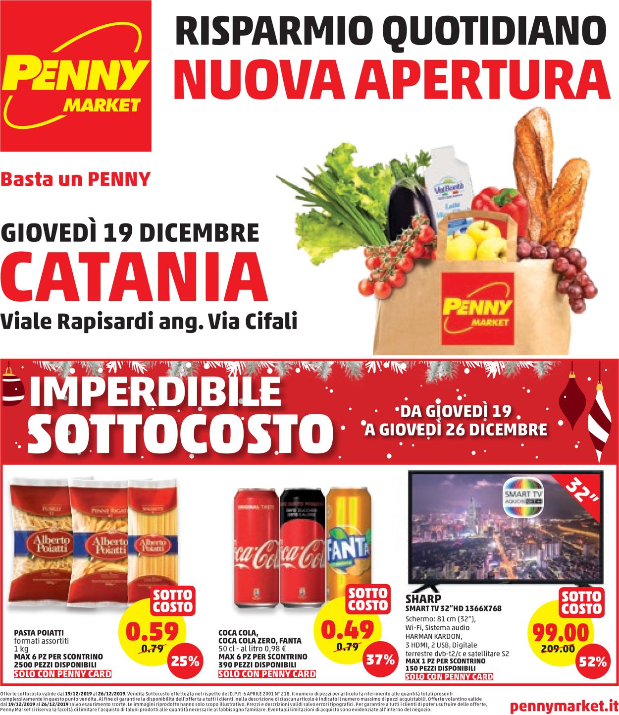 Volantino Penny Market - Offerte 19/12-26/12/2019
