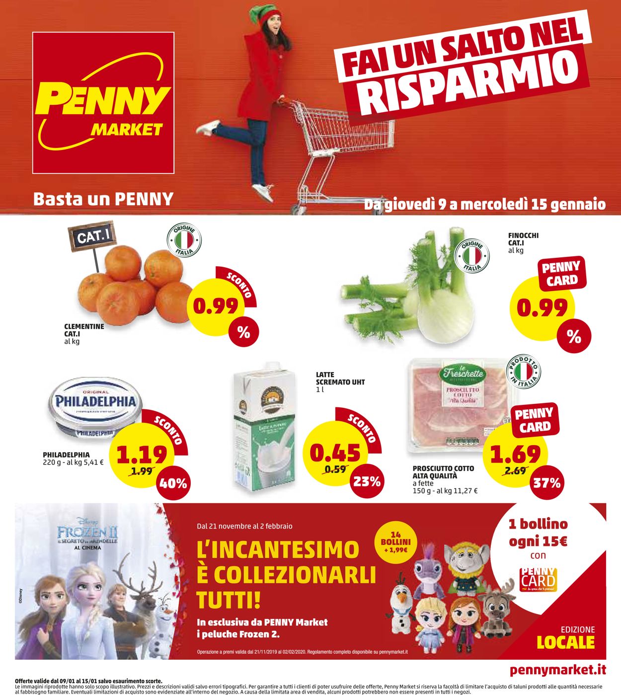 Volantino Penny Market - Offerte 09/01-15/01/2020