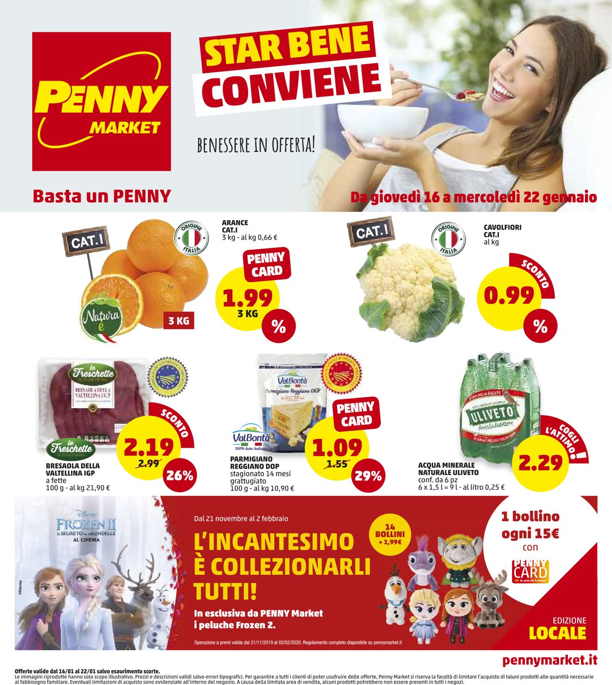 Volantino Penny Market - Offerte 16/01-22/01/2020