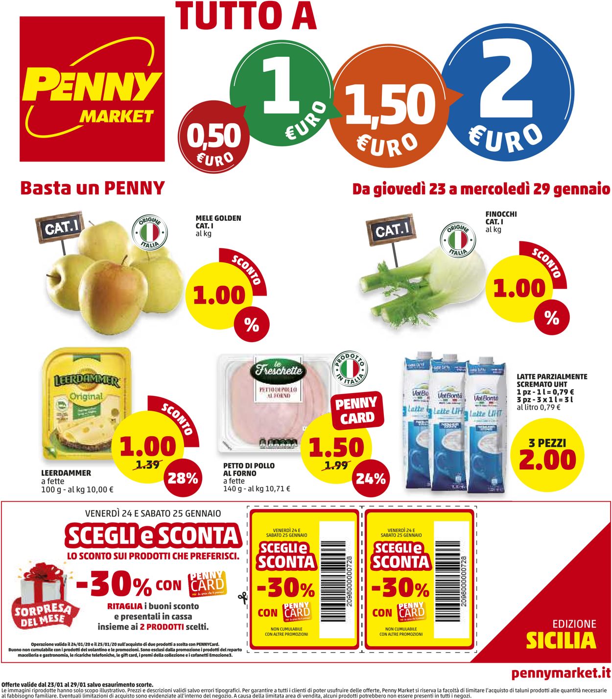 Volantino Penny Market - Offerte 23/01-29/01/2020