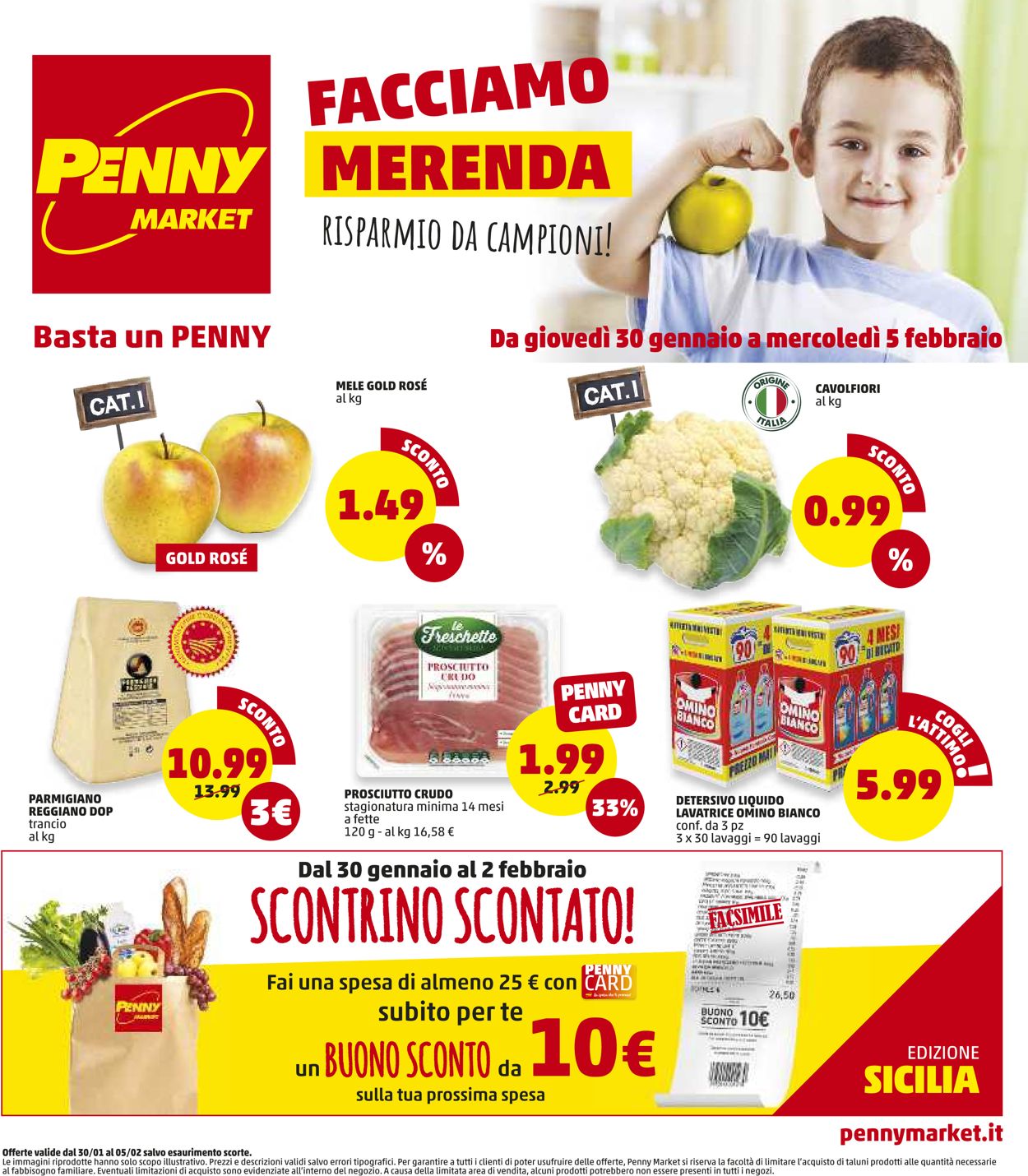 Volantino Penny Market - Offerte 30/01-05/02/2020