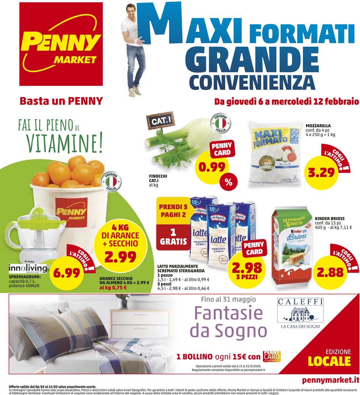 Volantino Penny Market - Offerte 06/02-12/02/2020