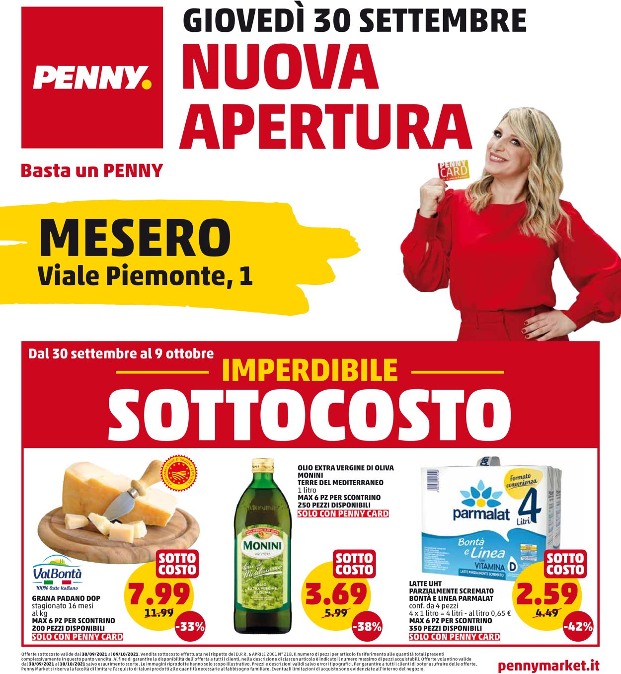 Volantino Penny Market - Offerte 30/09-09/10/2021