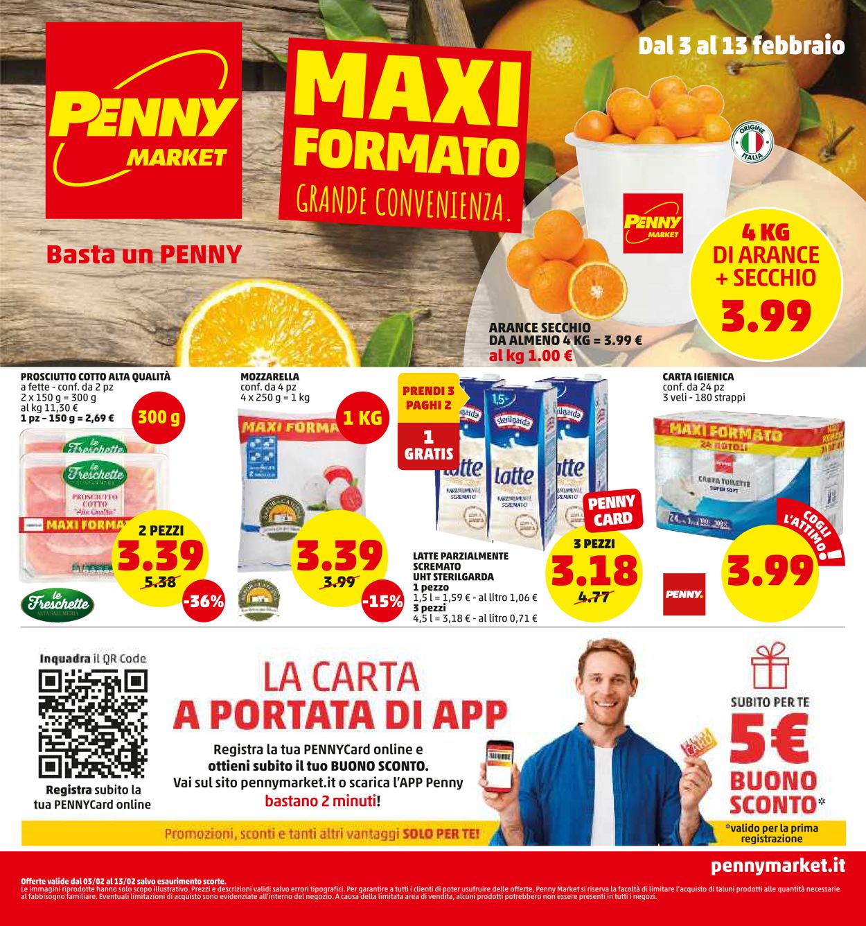 Volantino Penny Market - Offerte 03/02-13/02/2022