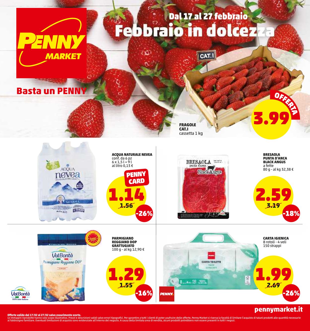 Volantino Penny Market - Offerte 17/02-27/02/2022
