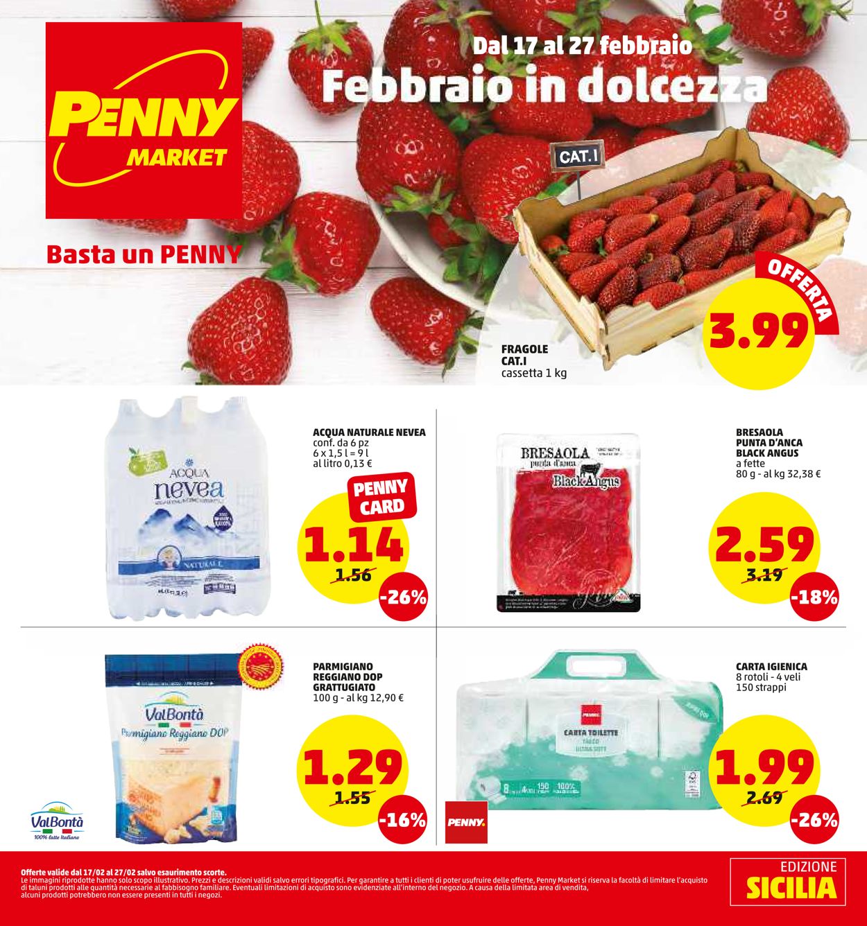 Volantino Penny Market - Offerte 17/02-27/02/2022