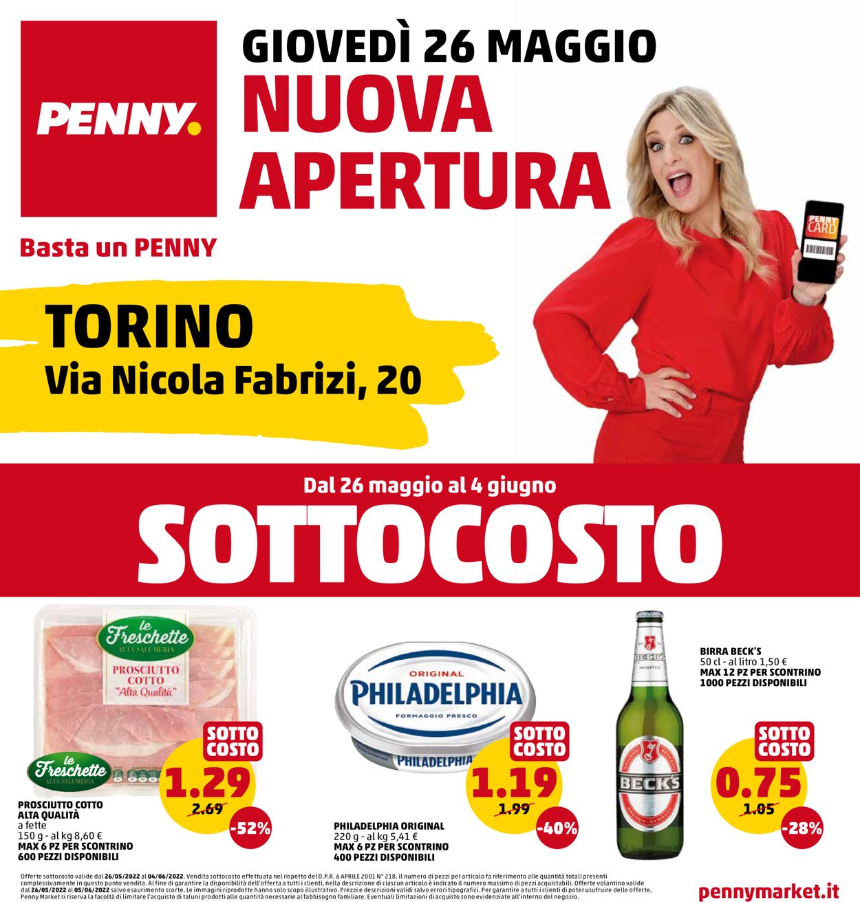 Volantino Penny Market - Offerte 26/05-04/06/2022