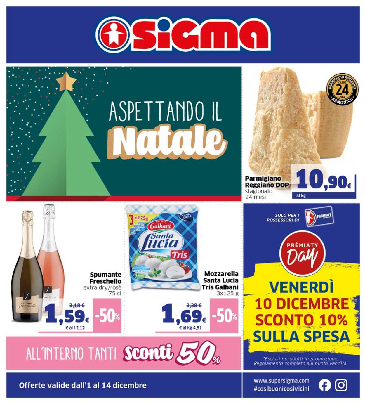 Volantino Sigma - Natale 2021 - Offerte 01/12-14/12/2021