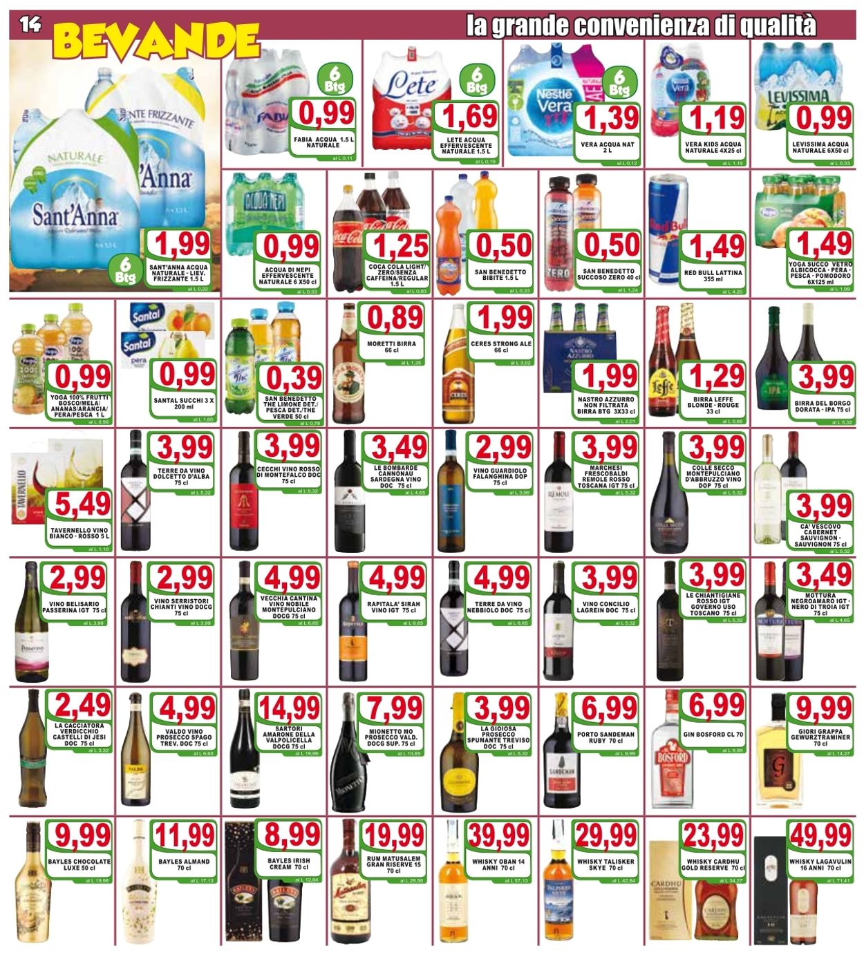 Volantino Top Supermercati - Offerte 21/10-28/10/2020 (Pagina 14)