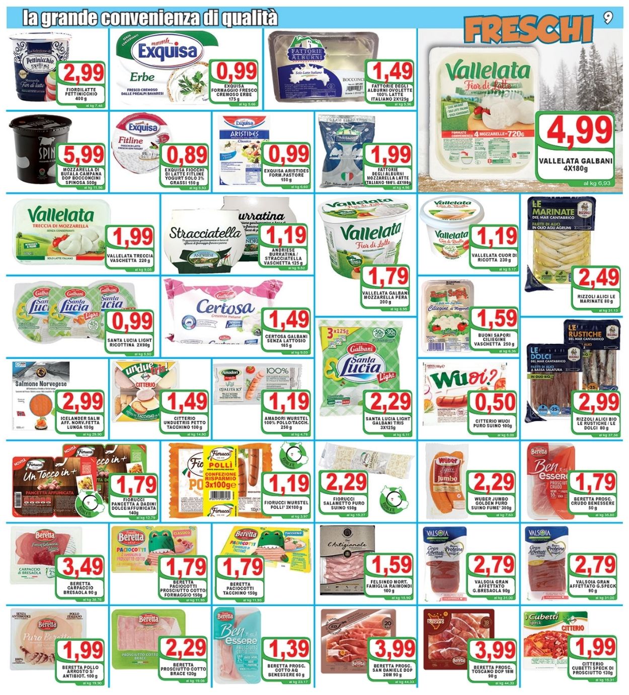 Volantino Top Supermercati - Offerte 07/01-19/01/2021 (Pagina 9)