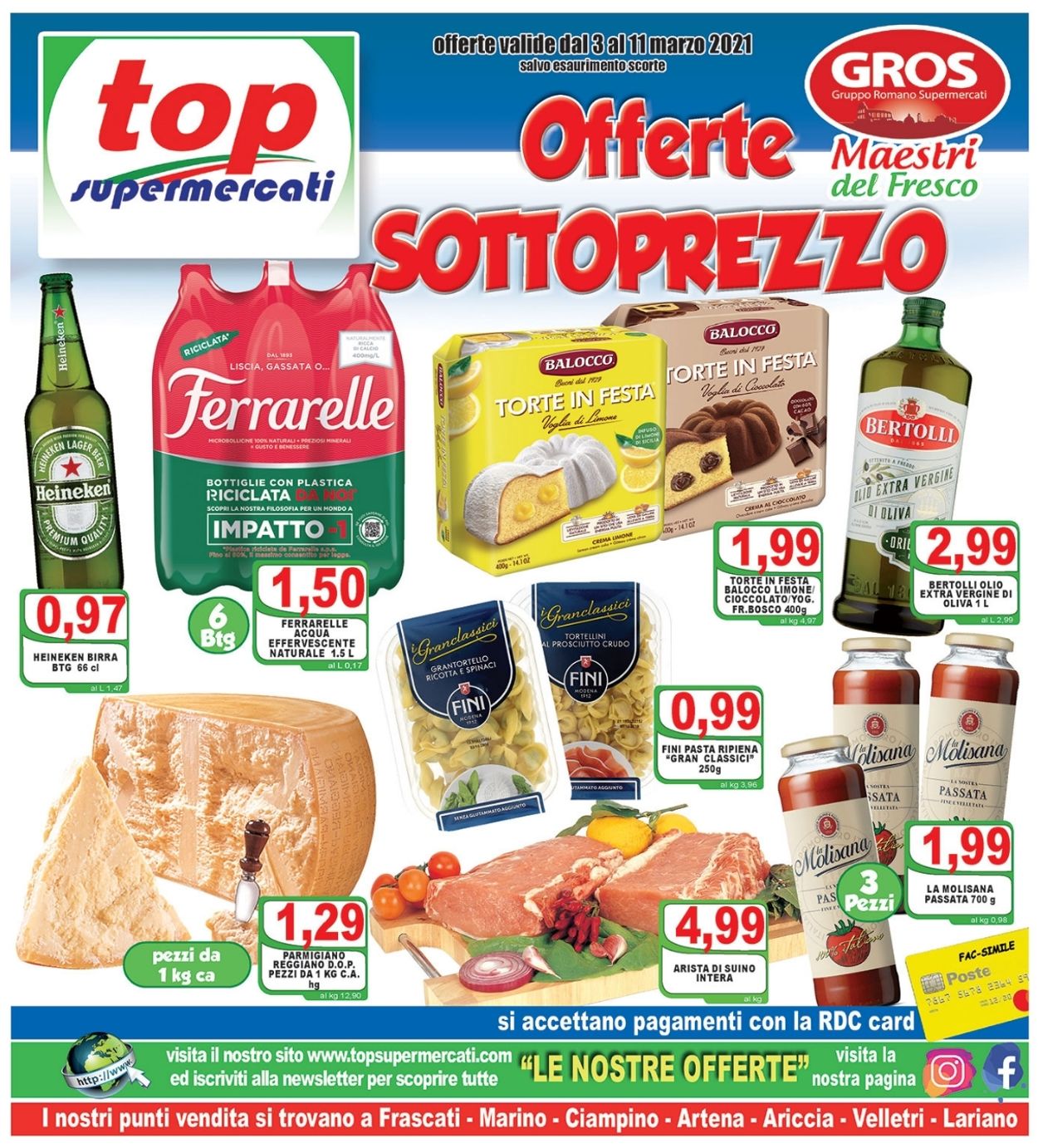 Volantino Top Supermercati - Offerte 03/03-11/03/2021