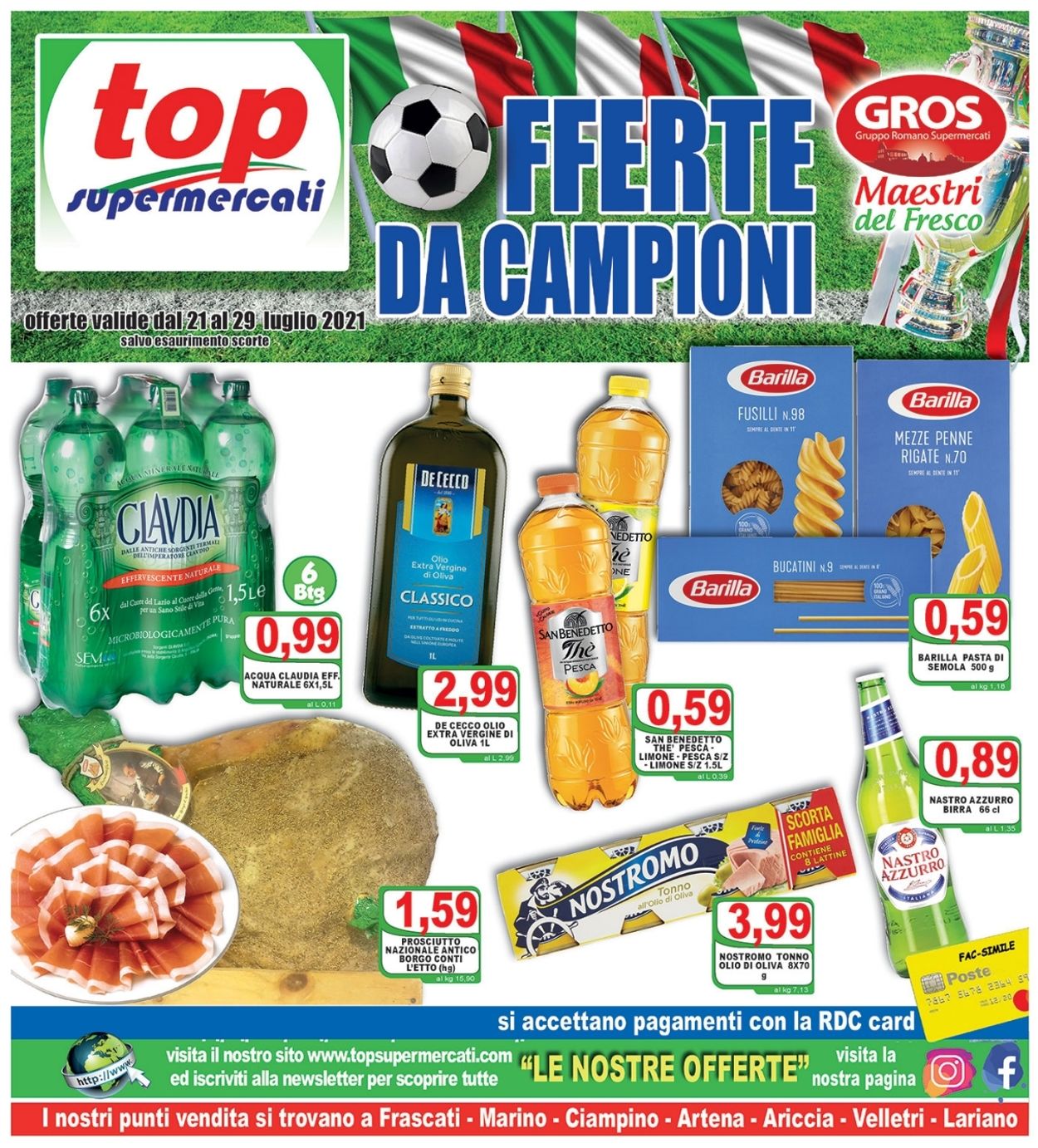 Volantino Top Supermercati - Offerte 21/07-29/07/2021