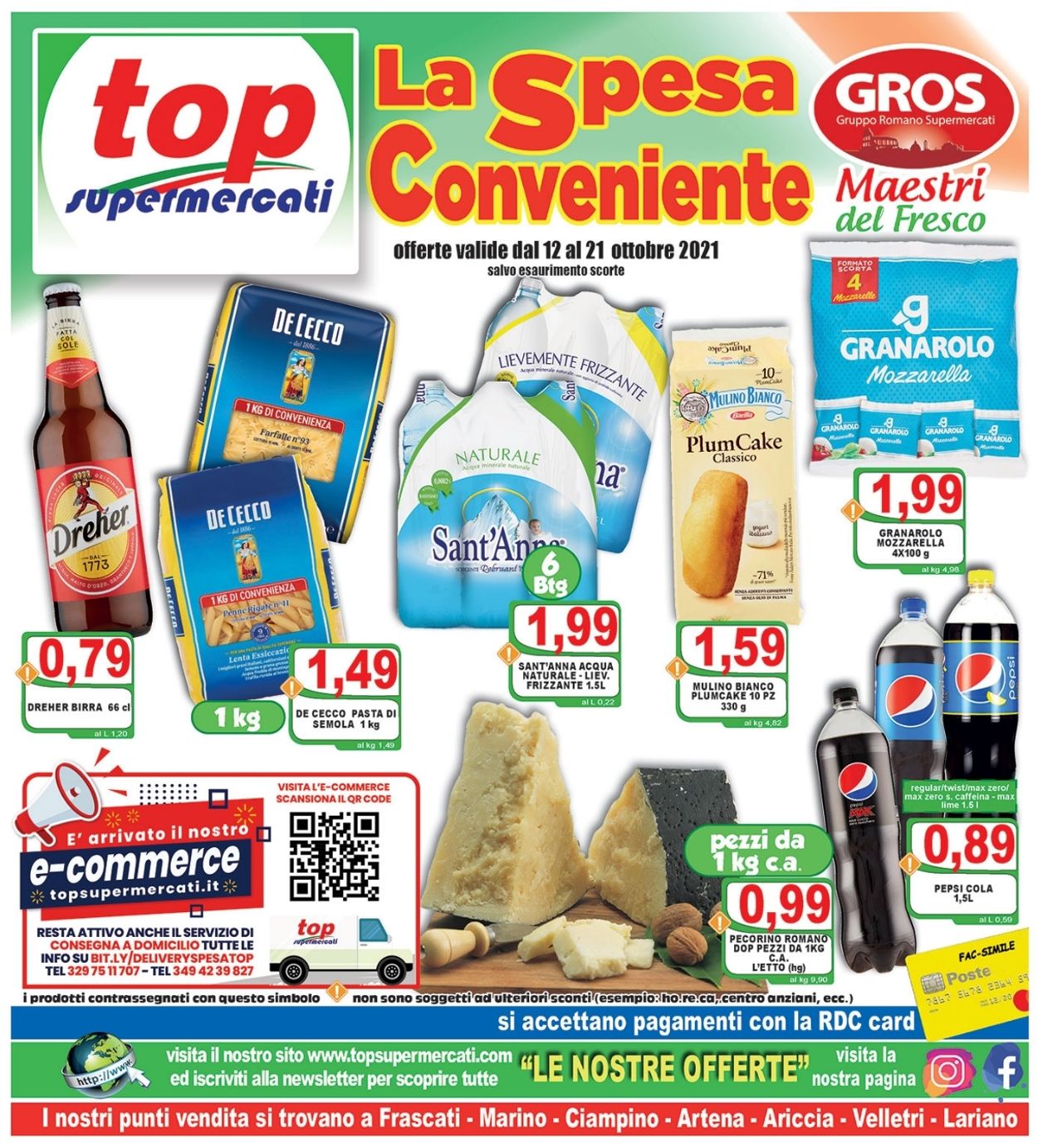 Volantino Top Supermercati - Offerte 12/10-21/10/2021