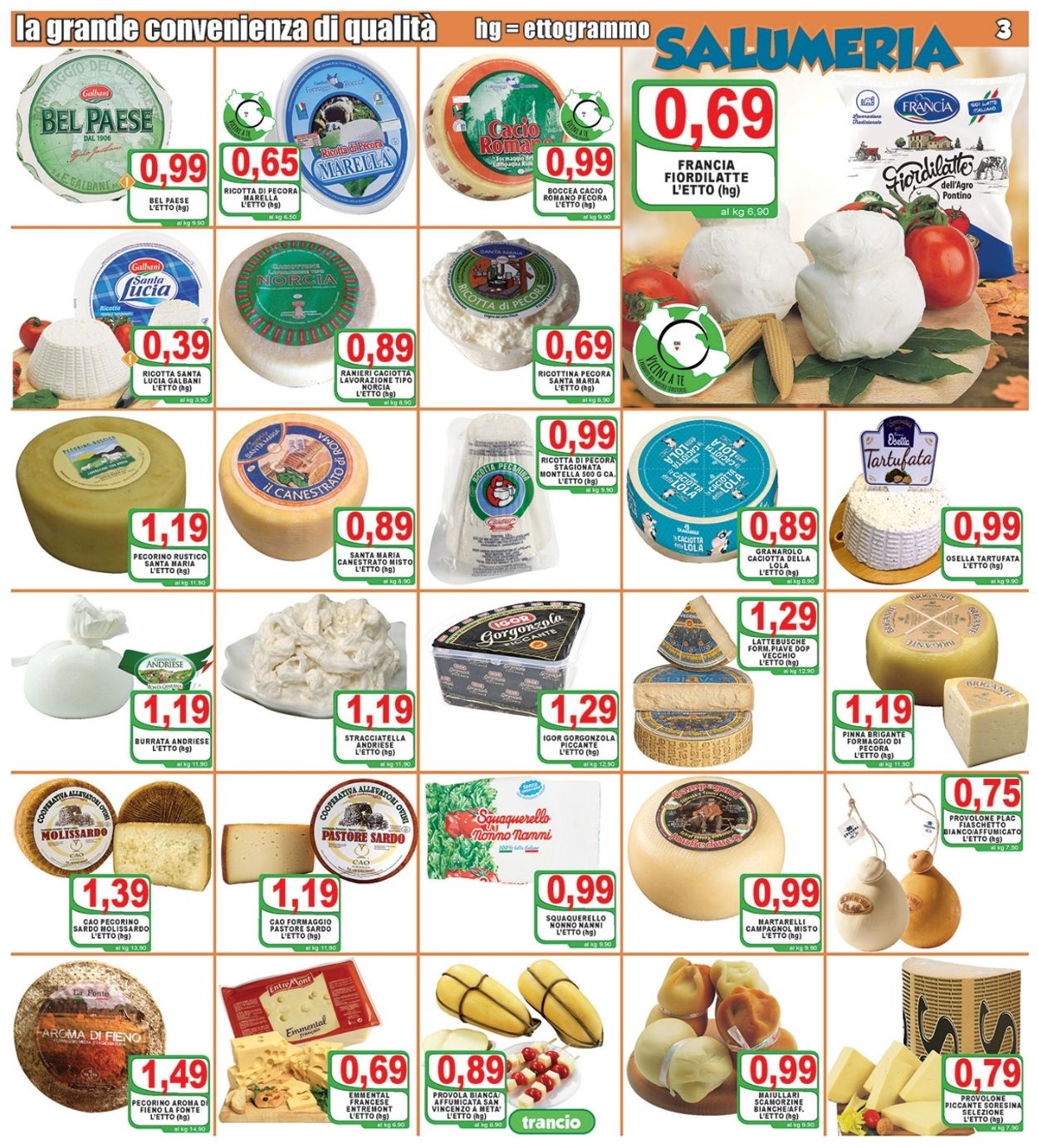 Volantino Top Supermercati - Halloween 2021 - Offerte 22/10-02/11/2021 (Pagina 3)